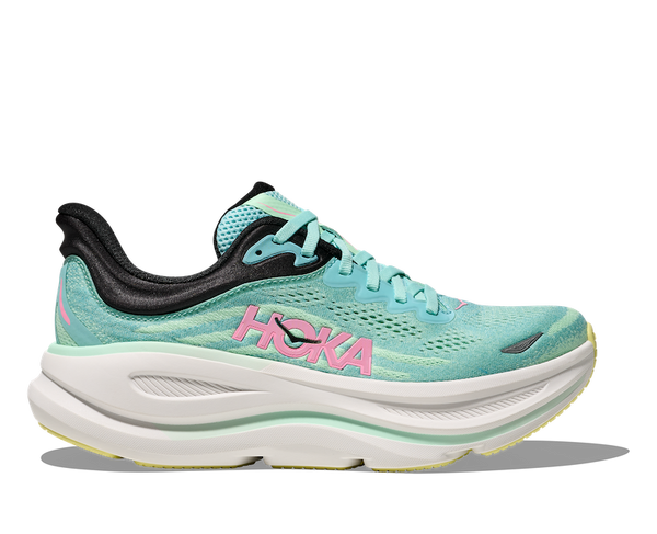 HOKA Women's Bondi 9 Blue Spark/Mint Fluorite