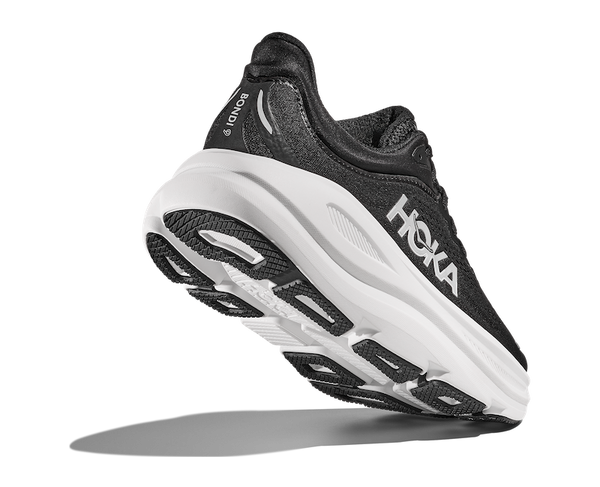 HOKA Men's Bondi 9 WIDE Black/White